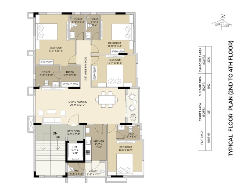 Typical Floor Plan